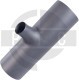 Тройник 133х4-108х4 (Ду 125-100) стальной (Ст.20) переходной Китай