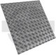 Лист рифленый алюминиевый 5x1200х3000 квинтет АМг2Н2Р
