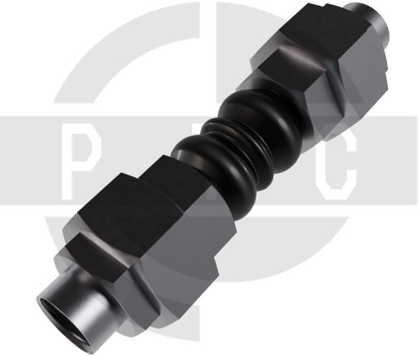 Компенсатор резиновый муфтовый (гибкая вставка) Ду-15 G 1/2&quot; Ру-10 EPDM ABRA EJS-30 в Перми