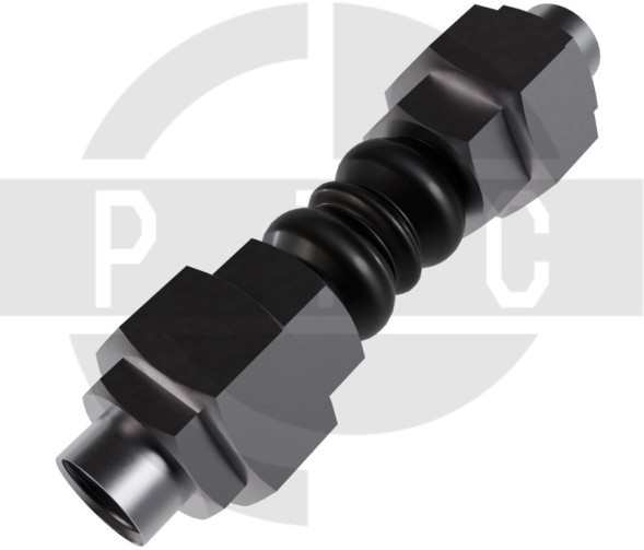 Компенсатор резиновый муфтовый (гибкая вставка) Ду-40 G 1 1/2&quot; Ру-10 EPDM ABRA EJS-30 в Перми