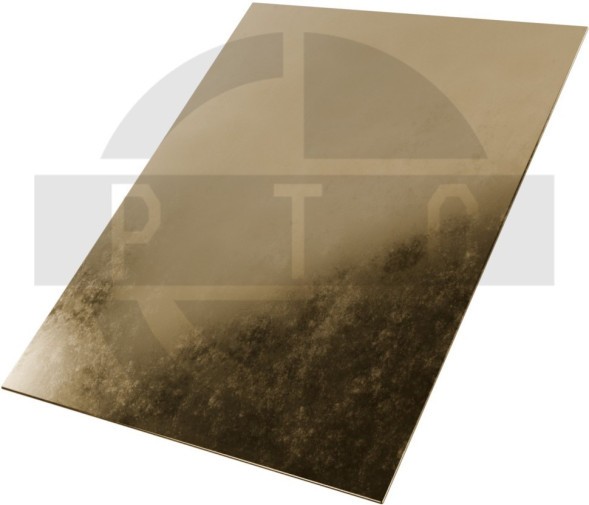 Лист латунный 40x600х1500 Л63 г/к в Перми